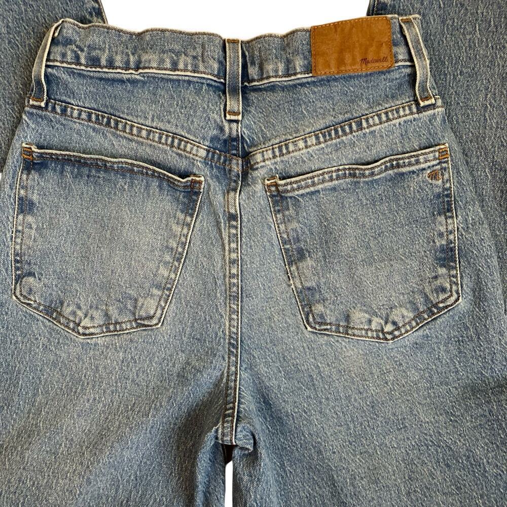Madewell Sz 25 Balloon Jeans in Whistler Wash Light Wash 90s Mom Jean Retro - Picture 10 of 16